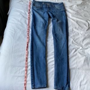 Blue Asphalt Skinny Jeans Size 3 Regular / Small